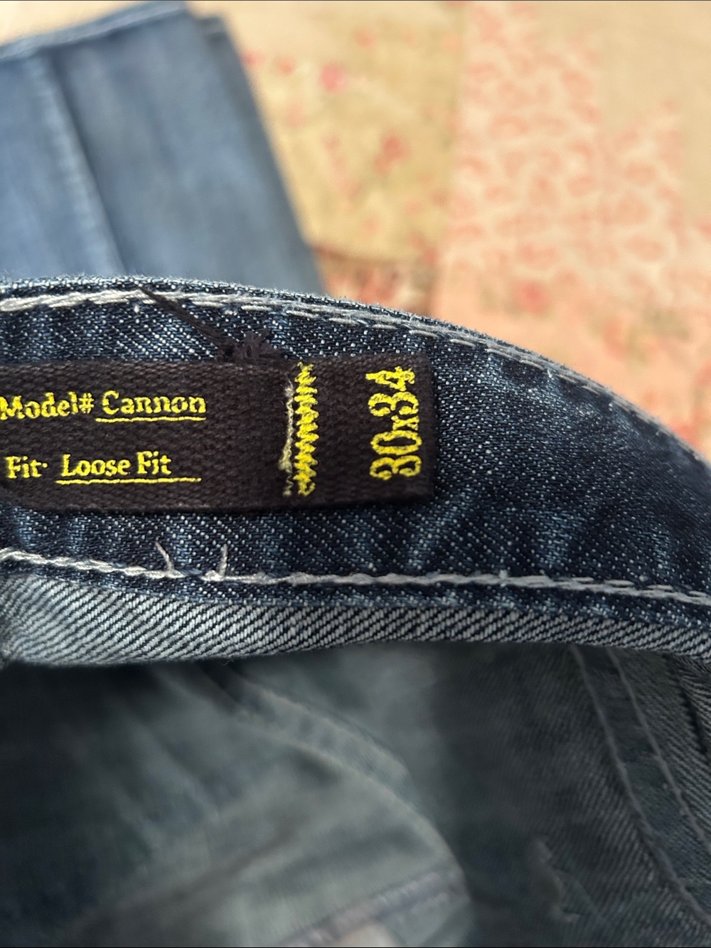 30x34 Rock and Roll Denim Jeans Starched - Picture 3 of 4